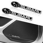 Car audio stereo 3D decorative aluminum badge sticker suitable For Subaru Forester impreza Outback Legacy Tribecacar WRC XV
