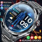2026 New ECG AI Health Smartwatch for Men 1.53"AMOLED BP/Heart Rate Monitor BT Call IP68 Waterproof Smart Watch for Android IOS