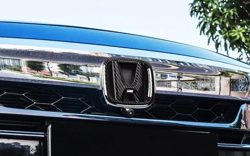 3Pcs Car Front Grille Rear Trunk Badge Steering Wheel Logo Sticker for Honda Accord Civic City XR-V CR-V Inspire Crider Envix