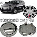 4pcs Lot Chrome Wheel Hub Center Cap for 2015-2020 Cadillac ESCALADE ESV 22' OEM 23432315