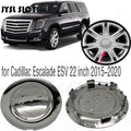 4pcs Lot Chrome Wheel Hub Center Cap for 2015-2020 Cadillac ESCALADE ESV 22' OEM 23432315
