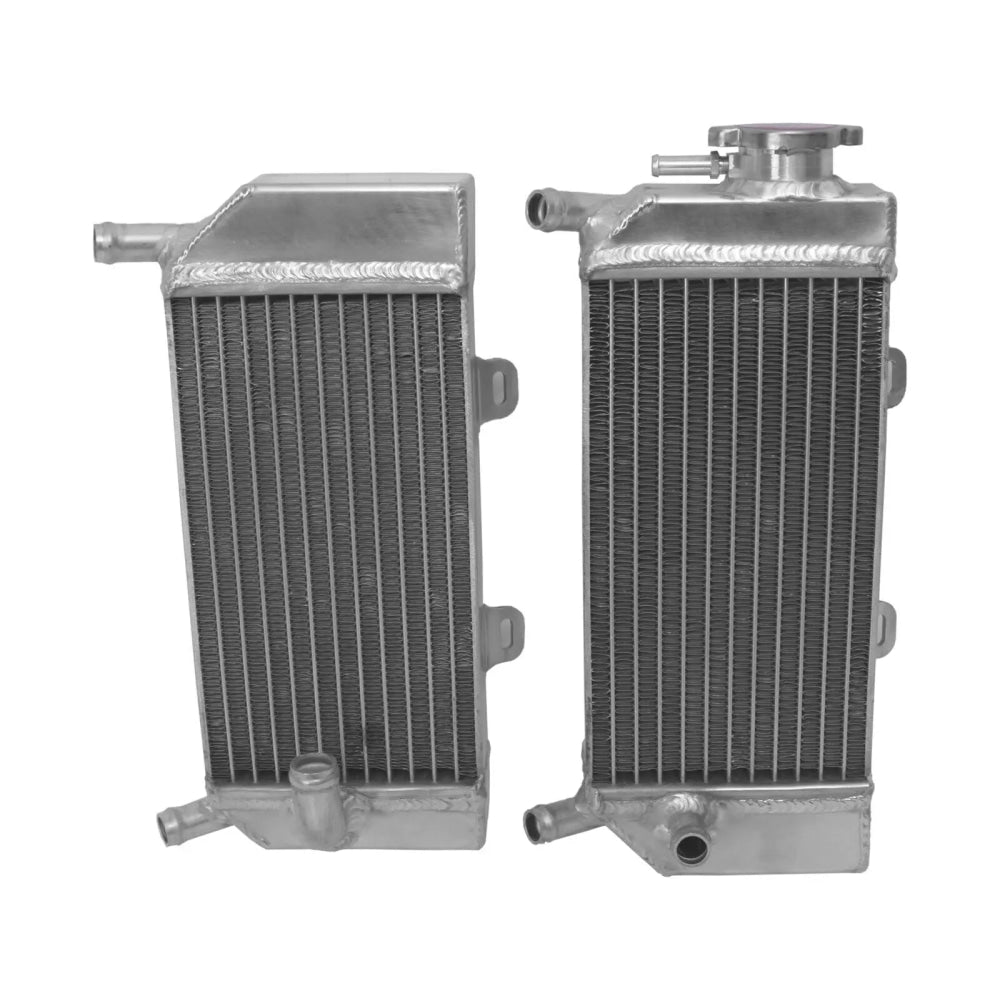 NEW L+R Aluminum Radiator For 04-2017 Honda CRF250X CRF 250 X Cooler 2004 2005 2006 2007 2008 2009 2010 2011 2012 2013 2014 2015