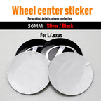 4Pcs 56MM Car Emblem Wheel Center Cover Hub Sticker Accessories For Lexus FSPORT ES RX NX LS UX LM LX GX LC RZ IS CT GS RC HS SC