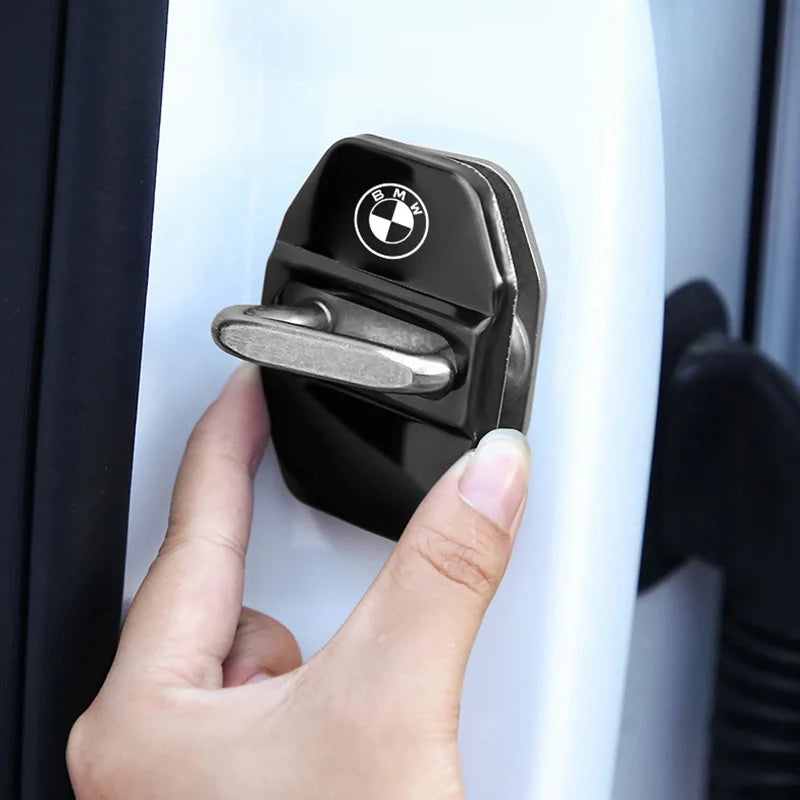4Pcs Stainless Steel Door Lock Protector Cap Cover For BMW X1 X2 X3 X4 X5 X6 X7 F07 F10 F20 F30 F34 F40 G11 G12 G20 G30 G32