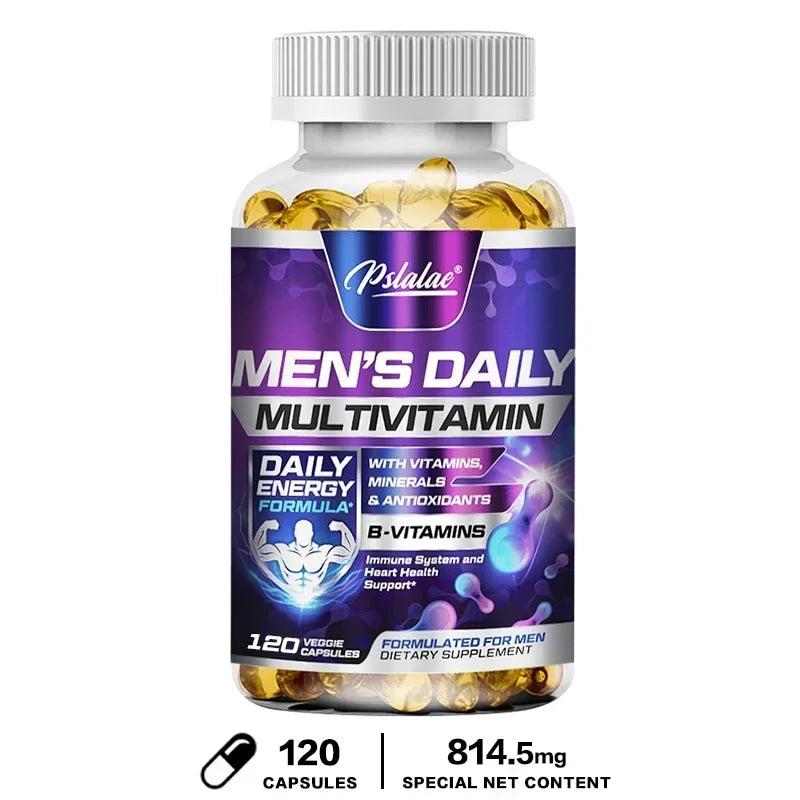 Men's Multivitamin Supplement - Supports Immune Health, Boosts Energy Production, and Improves Vitality and Endurance