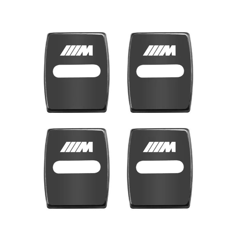 4Pcs Stainless Steel Door Lock Protector Cap Cover For BMW X1 X2 X3 X4 X5 X6 X7 F07 F10 F20 F30 F34 F40 G11 G12 G20 G30 G32