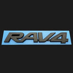 3D ABS Car Logo for Toyota RAV4 Rongfang black car logo TOYOTA 4WD decoration in the net logo rear trunk car accessories