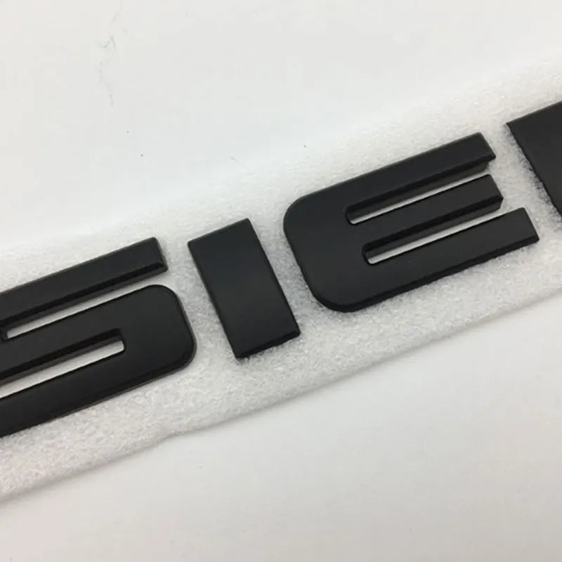 SIERRA new old style letter car stickers for Chevrolet GMC sierra rear trunk tail logo door labels modified Accessories decals