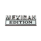 Mexican Edition Metal Car Emblems - Ideal for Hood, Trunk, Fenders, Doors of Nissan, GM, VW, Toyota, Chevy