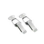 Universal Cars Accessaries 2Pcs Fastener Clip Alloy Mount Hood Pin Bonnet Lock Kit Tunning Lock Kit Down Hood Lock Latch Pins