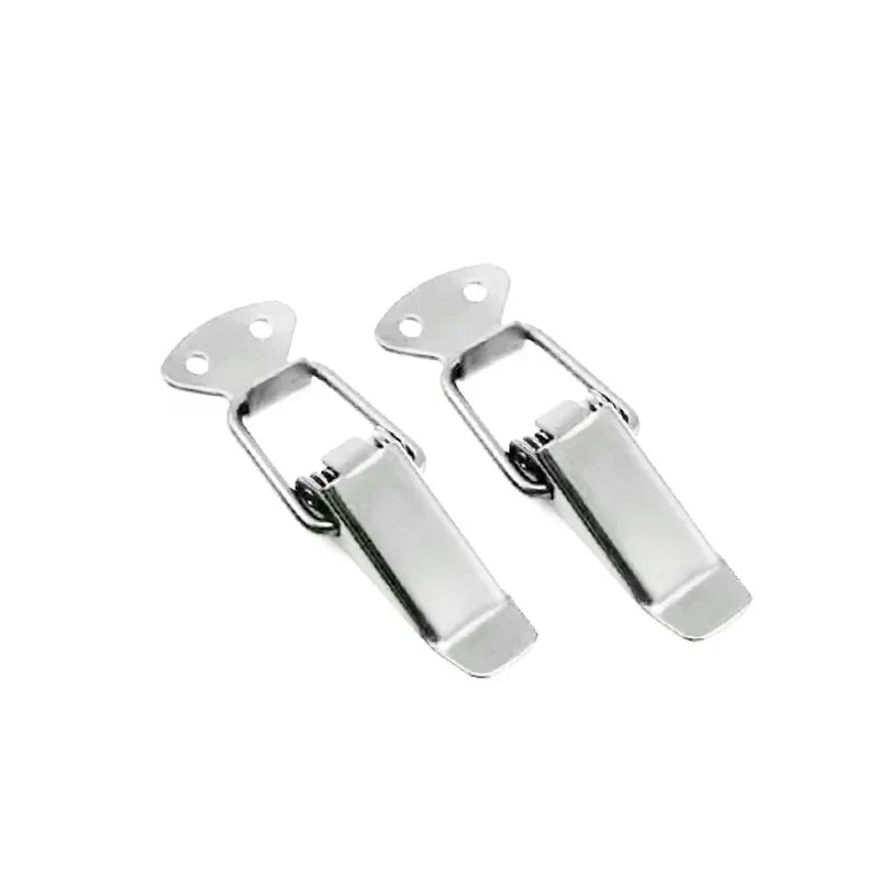 Universal Cars Accessaries 2Pcs Fastener Clip Alloy Mount Hood Pin Bonnet Lock Kit Tunning Lock Kit Down Hood Lock Latch Pins