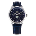 Sugess Moonphase Watch of Men 40mm Automatic Mechanical Wristwatches Origin ST2528 Movement Stainless Steel Blue Sandstone Dials