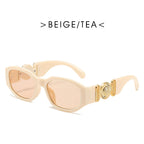 Vintage Square Luxury Small Frame Sunglasses Men Women Rectangle Brand Design Fashion Square Sun Glasses Shades Vintage Glasses
