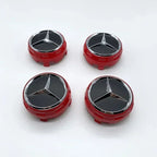 QQQ 4PCS KKK 75mm NEW Car Wheel Center Hub Caps Cover for Mercedes Benz B/C/E/S Class A Class C200L GLC GLK CLA W166 W163 W221