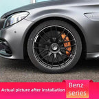 4PCS 75mm NEW Car Wheel Center Hub Caps Cover for Mercedes Benz AMG GLC GLK CLA W166 W163 W221 Interior Mouldings LGG-DA-BENZ