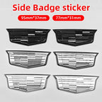 ABS Car Body Stickers Side Decals Emblem for Cadillac CT5 XT5 XT6 Escalade CTS DTS SLS XLR ATS SRX Tiburon Deville Accessories