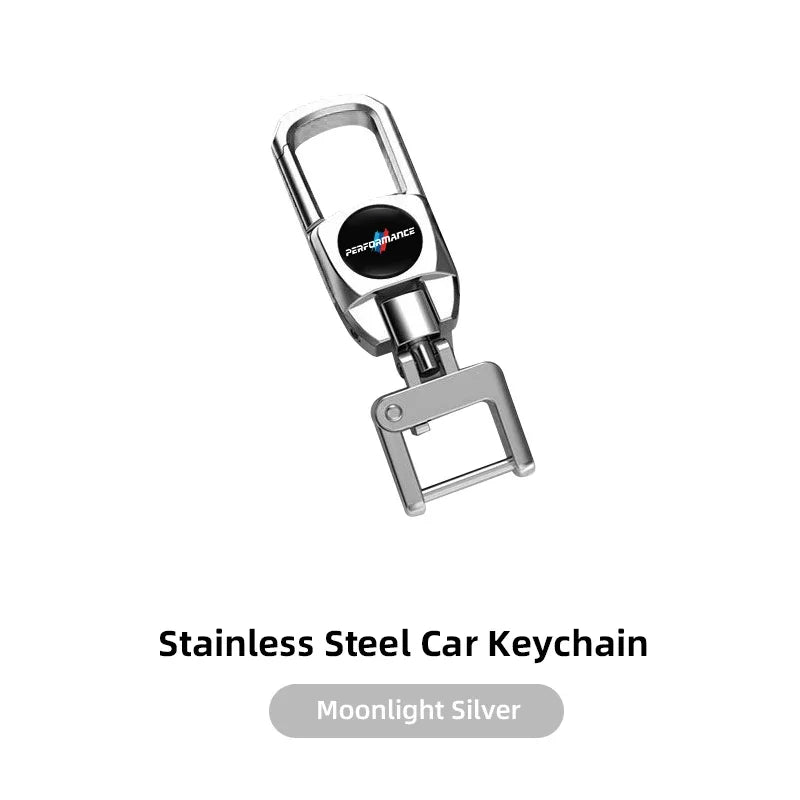 Car Metal Keychain Emblem Keyring Pendant Auto Accessories For BMW E90 G80 M3 G30 M5 F82 F83 F20 F21 G42 F95 F96 G06 G07 M2 M4