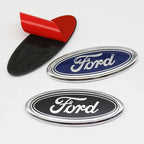 Car Styling Front Hood Emblem Rear Trunk Badge Grille Logo Sticker For Ford Focus MK3 Ranger Mondeo Fiesta S-Max  MK4 Kuga