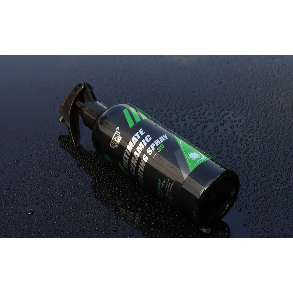 HGKJ S6 Ultimate Ceramic Coating Spray Hydrophobic High Gloss Paint Protection 9H Nano Top Long Lasting Wax Car Care Detail