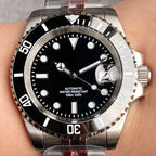 Miyota 8215 PT5000 Stainless Steel 40mm Dive Automatic Men Watch Sapphire Crystal Rotating Bezel Luminous Mechanical Wristwatch