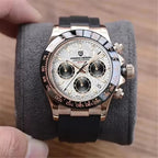 40mm New V2 PAGANI DESIGN Classic fashion Men Quartz Watches Sapphire Retro Chronograph Stainless Steel Waterproof Watch for Men