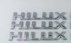 ABS HILUX 2005-2015 Logo Car Letter Sticker for Toyota VIGO MK6 MK7 HILUX 3.0 D4D Trunk Decal Badge flank Emblem Accessories