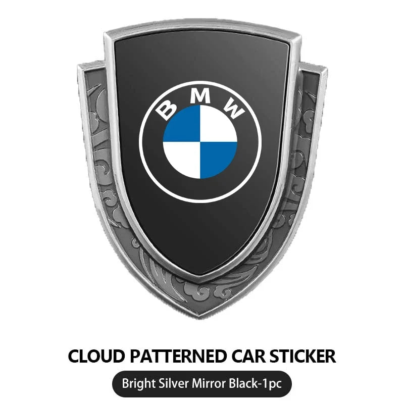 3D Auto Stickers Metal Logo Emblem Sticker Decal Car Styling For BMW M Performance Alpina M3 M5 M6 X1 X3 X4 X5 G20