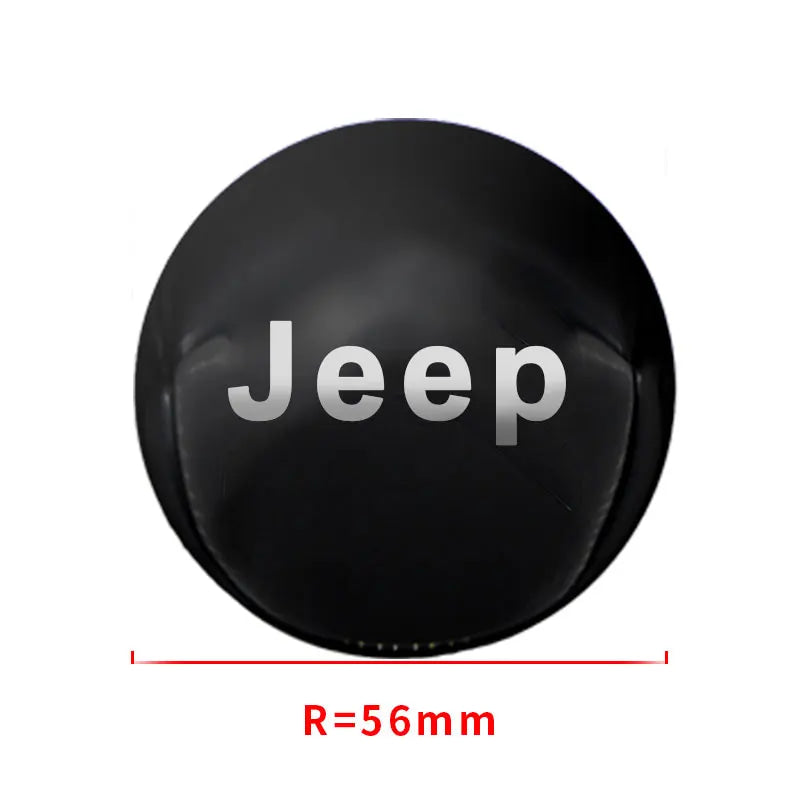 4Pcs 56/60mm Car Wheel Center Hub Cap Car Accessorie for JEEP Wrangler Grand Cherokee JK TJ Compass Renegade Patriot Trail Hawk