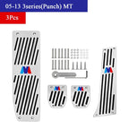 Bmw Foot Pedal Covers, Stainless Steel Rubber Anti-slip Pedals Are Suitable for BMW 3 Series BMW 5 Series X3 X5 From 2003 To 20