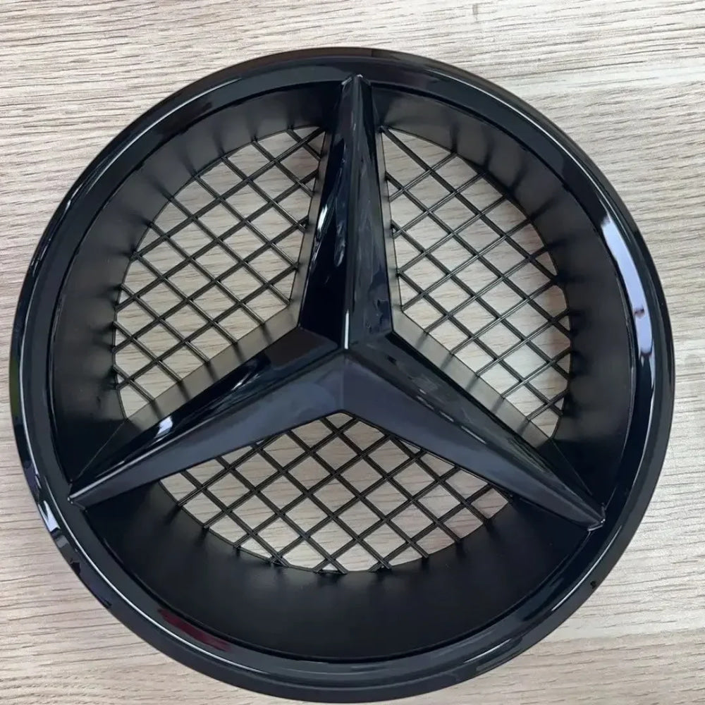 Grill Badge Grid style Front Emblem for Mercedes benz AMG A B C E CLA CLS SLK GL Metris GLK GLA G R V VITO GLE GLC GLS