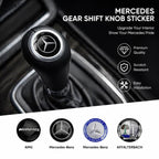 Gearbox Control Lever Sticker Shift Handle Decals Accessories For Car Mercedes Benz AMG W204 W205 W203 W211 W212 W213 W201 W210