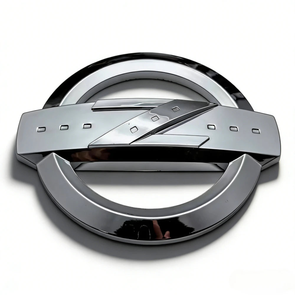 1pcs ABS Z Logo Car Stickers Accessories for 350Z 370Z Fairlady Z33 Car Rear Trunk Badge Front Grille Hood Bonnet Emblem Replace