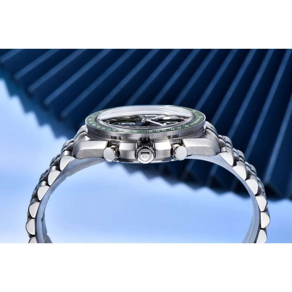 PAGANI DESIGN 2026 New Men's Watches Sport Quartz Watch For Men Racing Chronograph Waterproof AR Sapphire crystal Wristwatch Men