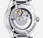 Shanghai Watch Business Men's Mechanical Watches 39mm Automatic Wristwatch 316L Stainless Steel Sapphire Glass reloj hombre 706