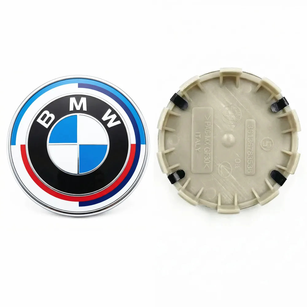 For BMW M X1 X3 X5 X6 X7 1 3 4 5 6 7 Series E36 E39 E46 E60 E90 4pcs 68mm 56mm Car Cover Wheel Hub Center Caps Badge Logo Emblem