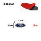 Ford Logo Front Grille Logo Hood Badge Emblem Auto Replacement Accessories For Focus mk2 mk3 Fiesta F150 F250 Ranger Mondeo mk4