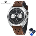 PAGANI DESIGN Panda Mens Watches Quartz Luxury Watch For Men Chronograph VK63 Wristwatches AR Sapphire Waterproof Luminous Clock