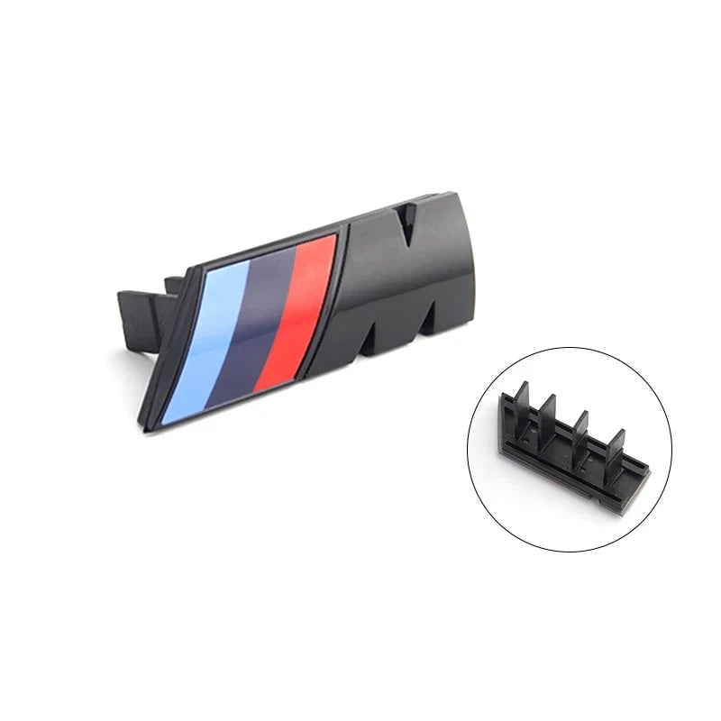 For BMW G01 E84 E83 F39 F10 F30 G11 G07 G86 G80 G60 X1 X2 X3 X4 X5 X6 F48 M Logo 3D ABS Car Front Grille Badge Emblem Accessorie