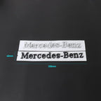 1pcs Car Badge Rear Trunk Body Sticker Emblem Decoration For Mercedes Benz AMG W108 W124 W126 W140 W205 W201