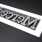 1pcs Car Badge Rear Trunk Body Sticker Emblem Decoration For Mercedes Benz AMG W108 W124 W126 W140 W205 W201