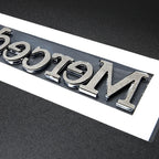 1pcs Car Badge Rear Trunk Body Sticker Emblem Decoration For Mercedes Benz AMG W108 W124 W126 W140 W205 W201