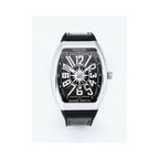 DENVOSI Men's Barrel shaped Watch, Luxury Fluorescent Silicone Strap, Men's Fashion, Leisure, Sports Quartz Watch