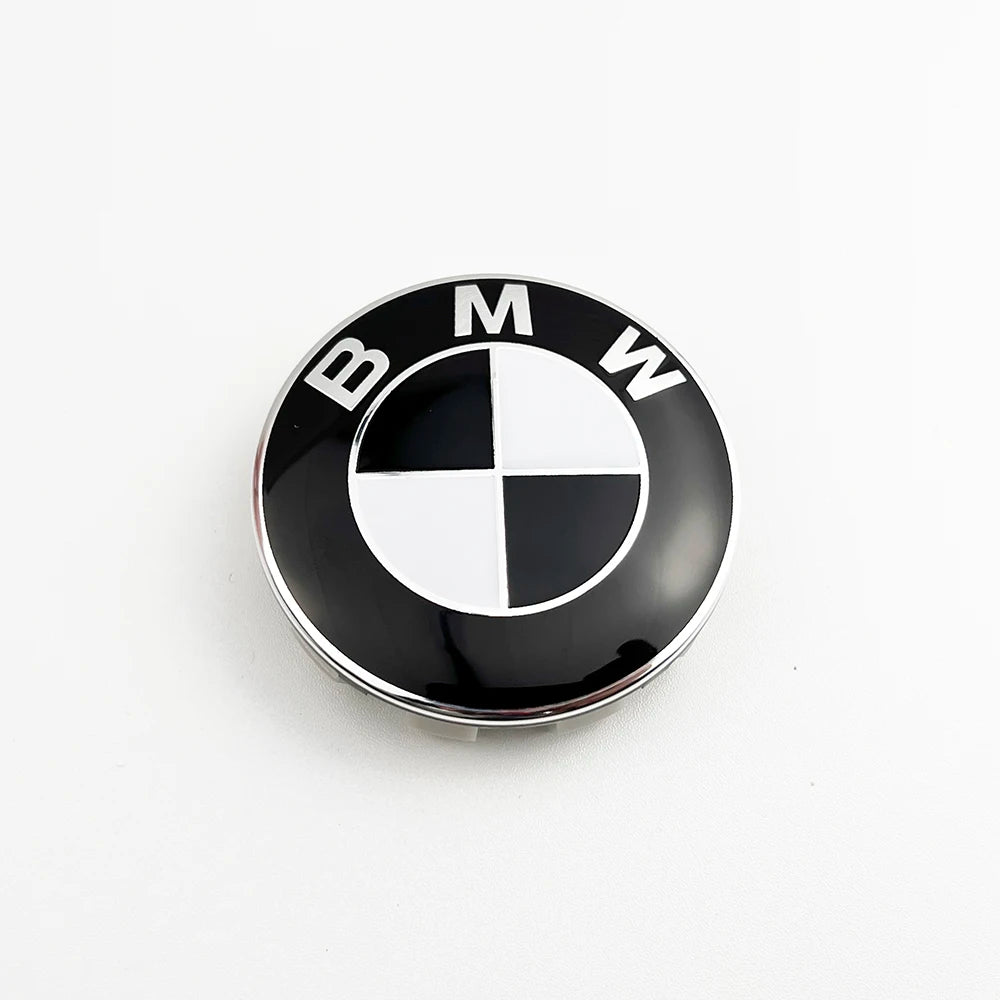 4Pcs Car Wheel Hub Cap Center Emblem LOGO Accessories for BMW E90 E60 F18 E46 X3 X5 X1 G30 E60 F30 E90 G20 E46 F02 G28 56MM 68MM