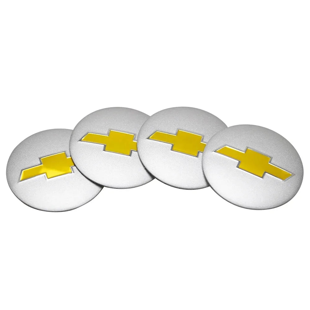 4PCS 56MM/60MM Car Wheel Center Hub Caps Tire Rim Covers Auto Accessories for Chevrolet Cruze Lacetti Sonic Spark Sail Aveo T250