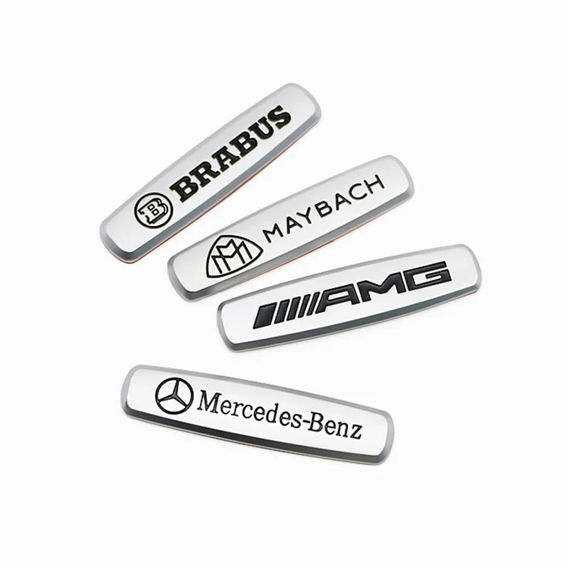 3D Metal Seat Sticker Badge Sticker Interior Sticker For Mercedes-benz AMG Maybach Brabus GLB GLC GLE GLS CLS CLA W215 W205 W463