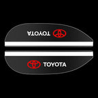 Car exterior annual inspection stickers Car Rearview Rain Eyebrow Blind Spot Mirror Small Round Mirror For Toyota