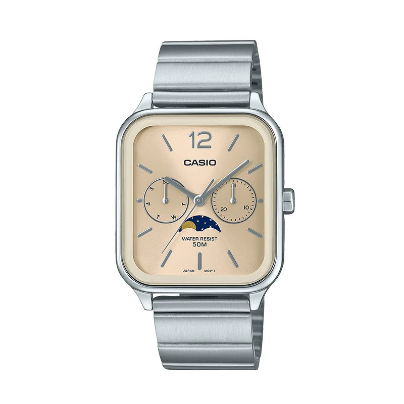 Casio-Reloj de pulsera de cuarzo para hombre, conjunto de marca de lujo, resistente al agua 50m, luminoso, deportivo, militar, masculino