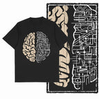 G25 Cool Vintage Cotton  Men's distressed Creative Printed Graphic T-shirt | Streetwear Big Size O-neck men's Tee Tshirt T shirt