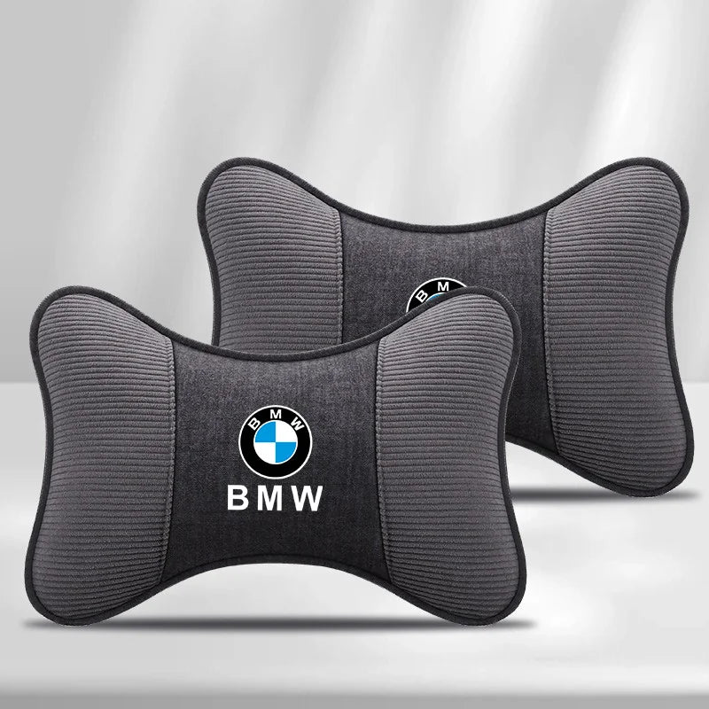 Car Seat Headrest Neck Support Pillow Soft Pad for BMW 2 5 6 7 Series F20 G20 G30 X1 X3 X4 X5 X6 F15 G05 Car Sticker Accessories