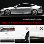 2/4PC Silicone Car Badge Door Corner Cover Bumper Crash Scratch Protector For Ford Fiesta Kuga Mustang ST Mondeo Explorer Escape